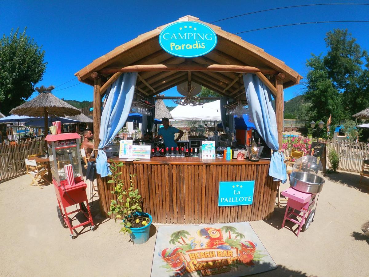 Camping Paradis Family Des Issoux Lalevade-dʼArdèche Exterior foto