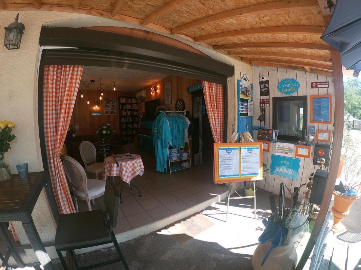 Camping Paradis Family Des Issoux Lalevade-dʼArdèche Exterior foto