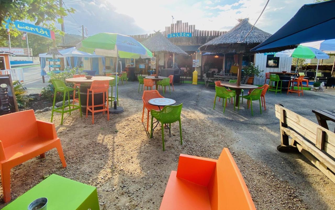Camping Paradis Family Des Issoux Lalevade-dʼArdèche Exterior foto