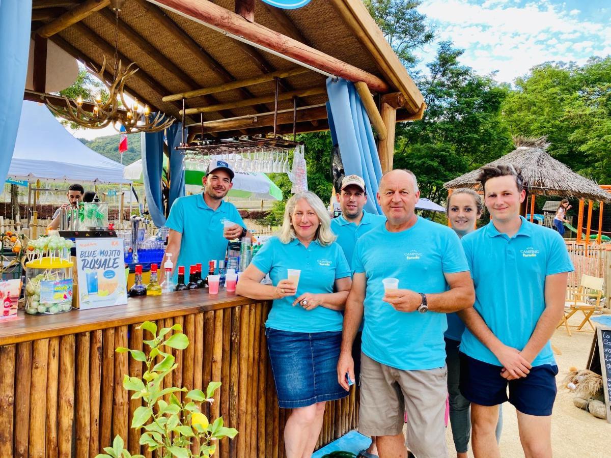 Camping Paradis Family Des Issoux Lalevade-dʼArdèche Exterior foto